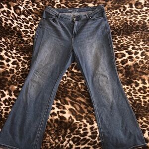 Old navy Blue Flare & Wide Leg Jeans